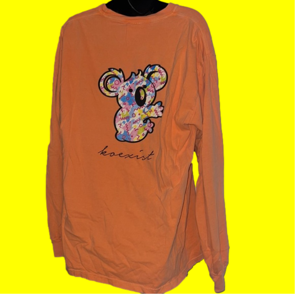 Cute Koala Koexist l/s tshirt L